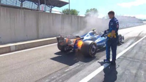 Carlos Sainz's F1 Car Engulfed in Flames, Halting Austrian GP Start; Norris Secures Victory