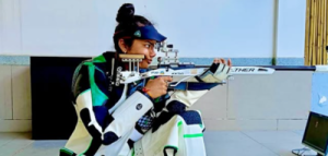 Manini Kaushik Clinches First International Medal as India Secures Silver at Asian Shooting Championships