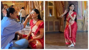 Mrunal Thakur Shares 'Sita Ramam' BTS Photos Amid Anushka Sharma Controversy