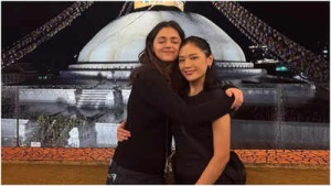 'Big Girls Don't Cry' Stars Reunite in Nepal: Aneet Padda and Tenzin Lhakyila Spark Season 2 Buzz (Photos)