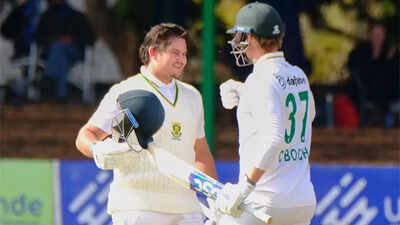 Lhuan-dre Pretorius celebrates milestone with Corbin Bosch