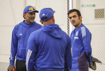 Gautam Gambhir, India's coach, strategizing for the upcoming Edgbaston Test.