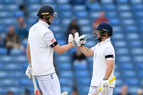 England's opening pair sets the tone for victory.