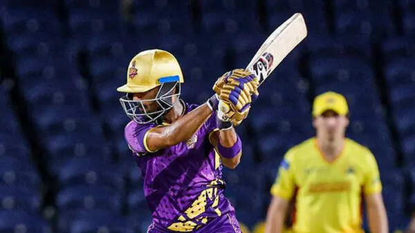 Unmukt Chand in action for LAKR