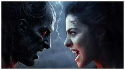 Kajol in an intense scene from 'Maa'