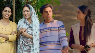 Sanvikaa and Jitendra Kumar in Panchayat