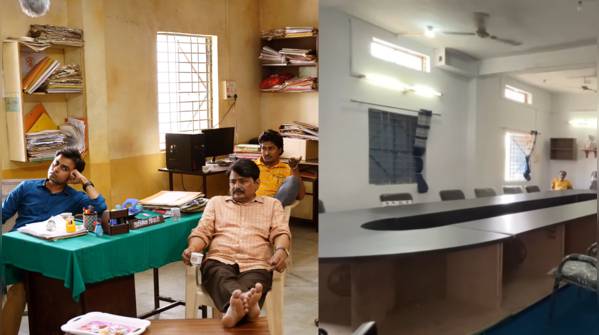 Modern infrastructure contrasts with the rustic depiction in 'Panchayat'