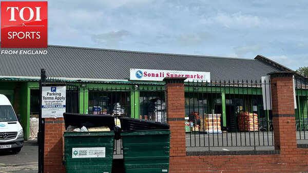 Local supermarket in Moeen Ali's old neighborhood