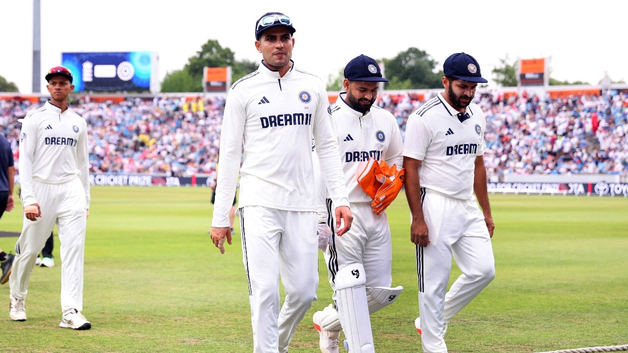 Shubman Gill leading the Indian team