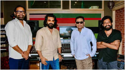 ‘Peddi’: Ram Charan shares BTS pic with AR Rahman; first single confirmed ‘Coming Soon’