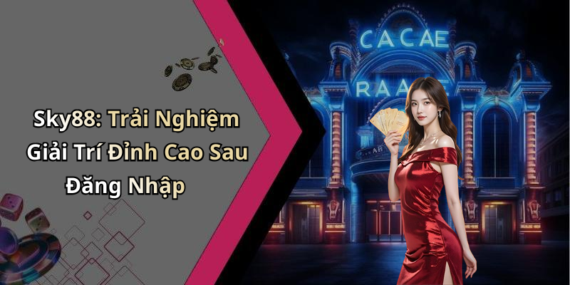 Sky88: Trải Nghiệm Giải Trí Đỉnh Cao Sau Đăng Nhập